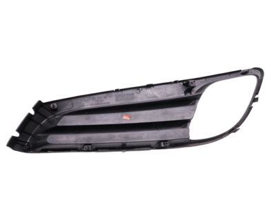 Genuine Hyundai Front Grille Set (5 Pieces) For 2013-2016 Genesis Coupe - 863502M300 - Matte Black
