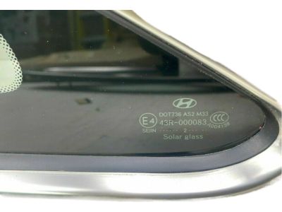 Hyundai 87810-3V110 Glass Assembly-Quarter Fixed,LH