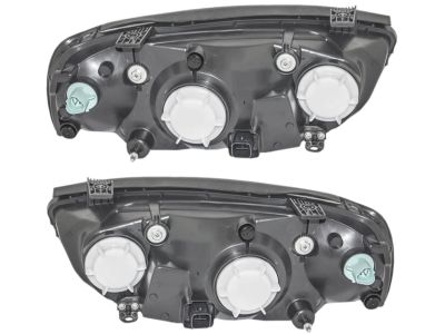 Hyundai 92101-2D150 Driver Side Headlight Assembly Composite