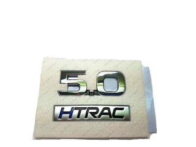 Hyundai 86314-D2100 5.0 Htrac Emblem