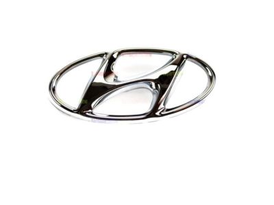 Hyundai 86353-3X700 Symbol Mark H Logo Emblem, Rear