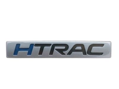 Hyundai 86316-S8000 Htrac Emblem