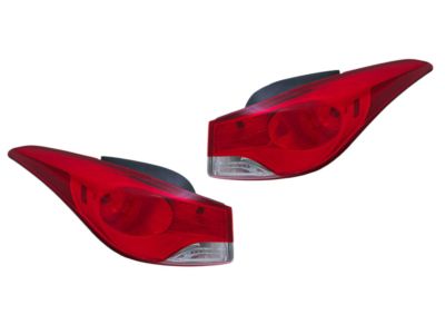 thumbnail image 2 of TYC Right Side Tail Light Assembly For Hyundai Elantra Sedan (US Built) 2011-2013 2 of 6