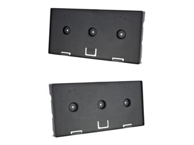 Hyundai 86519-F2AC0 Front Bumper License Plate Moulding