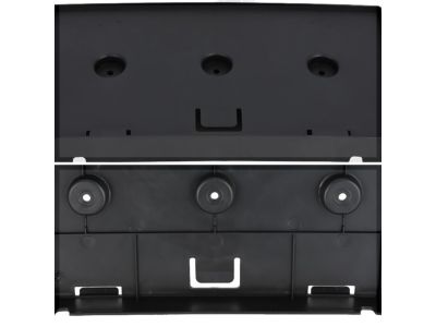 Hyundai 86519-F2AC0 Front Bumper License Plate Moulding