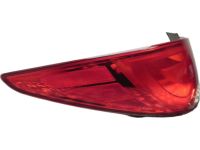 Hyundai 92410-1R610 Rear Combination Lamp Lens & Housing Left Hand Hyundai 92410-1R610 Rear Combination Lamp Lens & Housing Left Hand