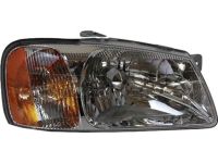 Hyundai 92102-25050 Passenger Side Headlight Assembly Composite