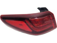 Hyundai 92401-J9010 Rear Combination Outside Lamp Assembly Left Hand Hyundai 92401-J9010 Rear Combination Outside Lamp Assembly Left Hand