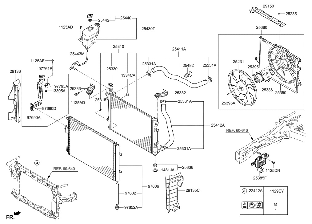 2016 Hyundai Santa Fe Engine Cooling System Hyundai Parts Deal