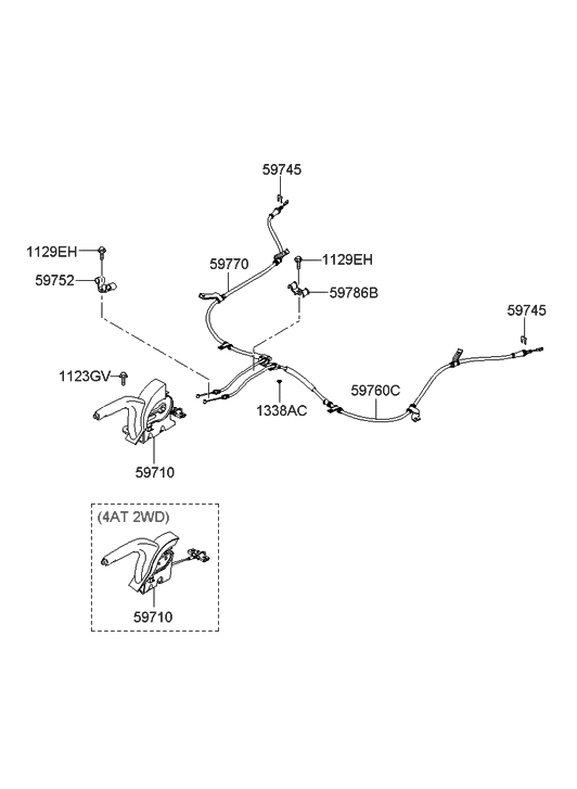2008 Hyundai Sonata Parking Brake Hyundai Parts Deal