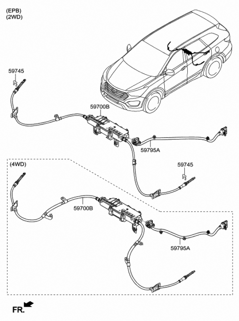 Genuine OEM 59700-2T000 PEDAL ASSY-PARKING BRAKE 597002T000 for HYUNDAI KIA Genuine OEM 59700-2T000 PEDAL ASSY-PARKING BRAKE 597002T000 for HYUNDAI KIA