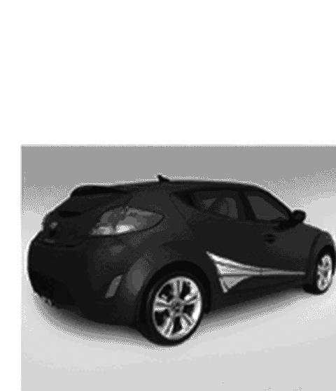 2013 Hyundai Veloster Body Graphics Diagram 1