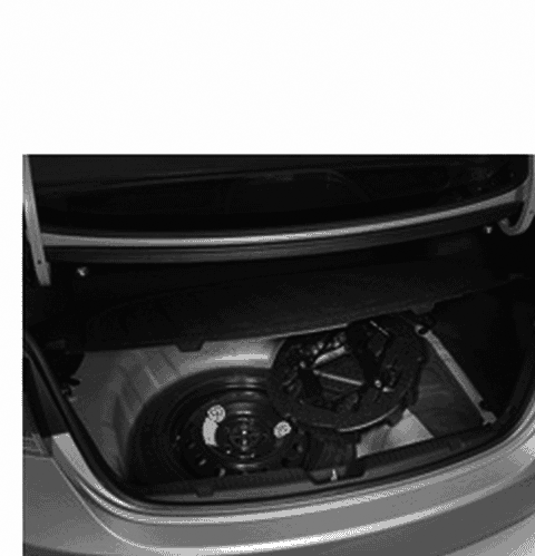 2013 Hyundai Veloster Spare Tire Kit Diagram 1