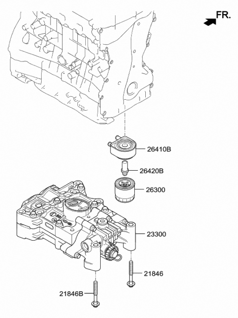 2009 Hyundai Sonata Shaft Assembly-Balance Diagram for 23300-2G450