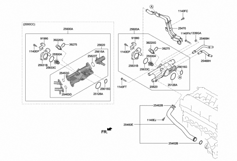 Genuine Hyundai 25600-39650 Coolant Temperature Control Assembly Genuine Hyundai 25600-39650 Coolant Temperature Control Assembly