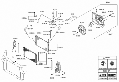 2013 Hyundai Elantra Engine Cooling System Diagram