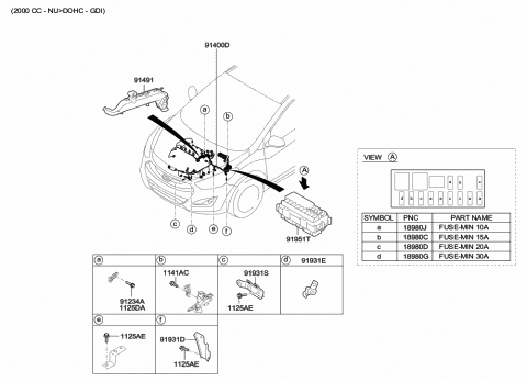 Control Wiring - 2016 Hyundai Elantra GT
