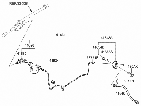 Clutch Master Cylinder - 2017 Hyundai Elantra GT