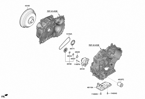 46194-2F010 Genuine Hyundai Ring-Seal
