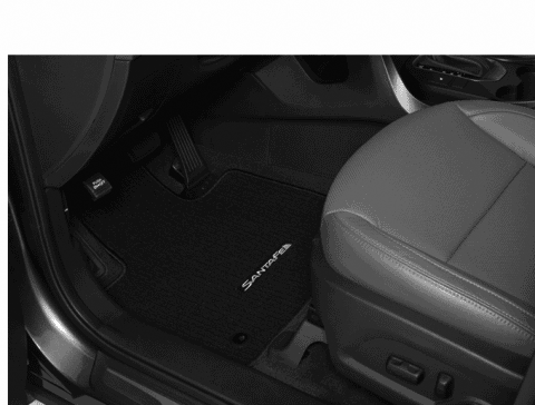 Floor Mats, Carpeted  2016 Hyundai Santa Fe Sport