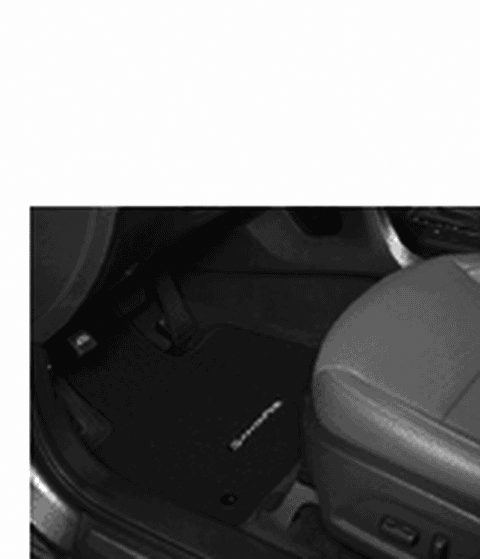 Floor Mats, Carpeted  2016 Hyundai Santa Fe Sport