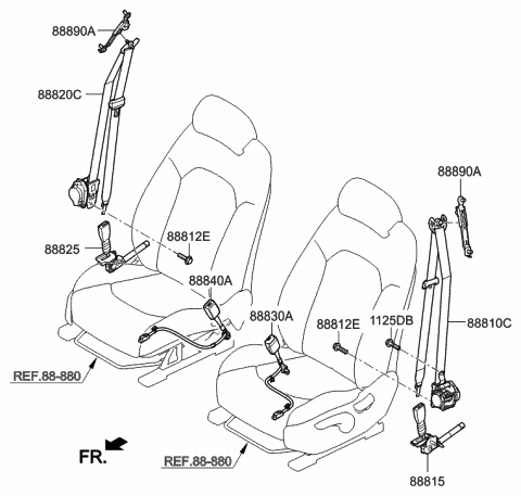 Hyundai Tucson Back Seat Belt This Could Void Your Insurance - nnnpwl8