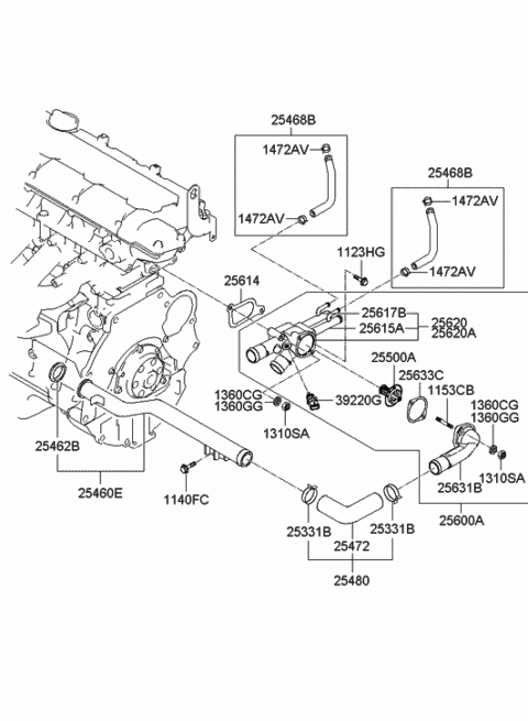 Genuine Hyundai 25615-23002 Nipple Genuine Hyundai 25615-23002 Nipple
