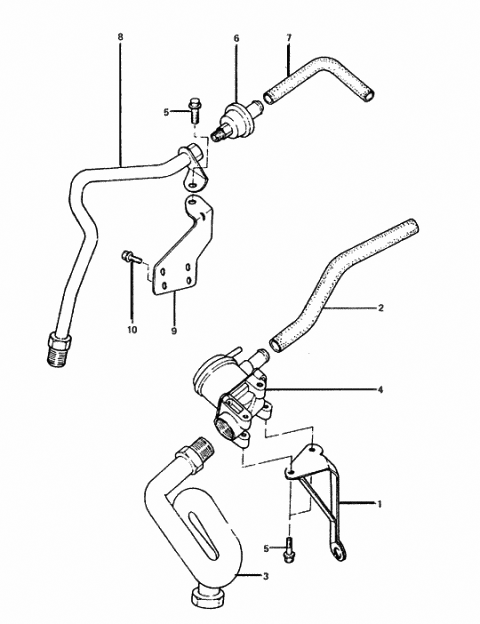 1988 Hyundai Excel Pipe Assembly-Air Diagram for 28737-21330