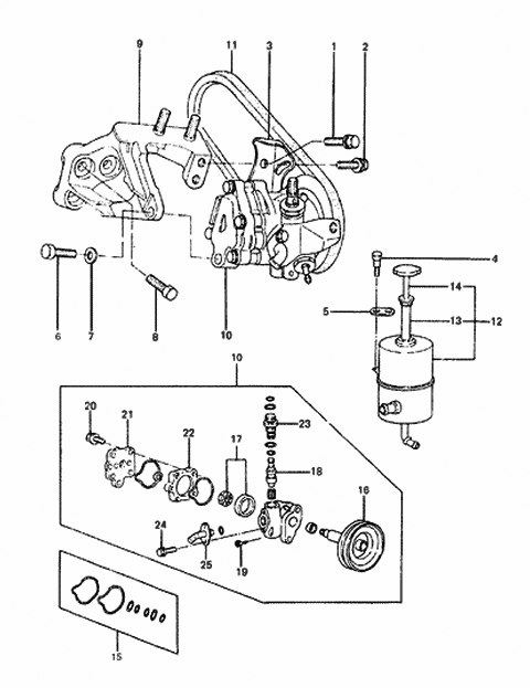 Genuine Hyundai 57527-21000 Power Steering Return Tube Genuine Hyundai 57527-21000 Power Steering Return Tube
