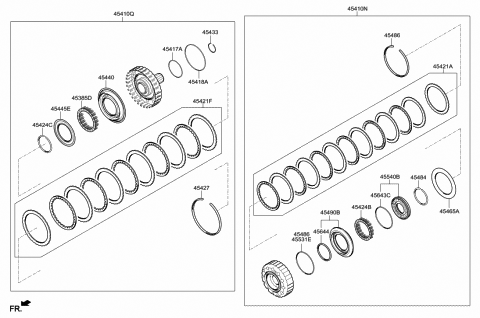 2008 Hyundai Genesis Ring-Snap Diagram for 45477-4E010