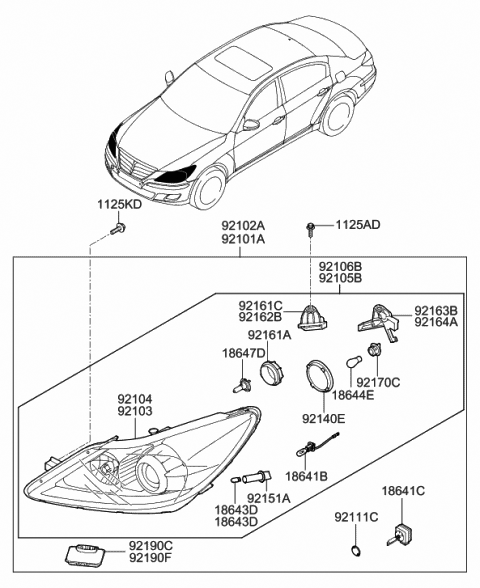 Genuine Hyundai 95120-2H400-8M Socket Assembly Genuine Hyundai 95120-2H400-8M Socket Assembly