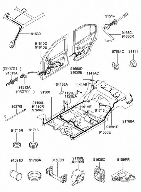2020 Hyundai Palisade Tappet Diagram for 22226-3CCD6
