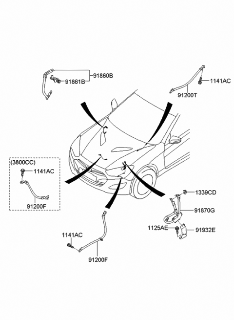 Control Wiring - 2015 Hyundai Genesis Coupe