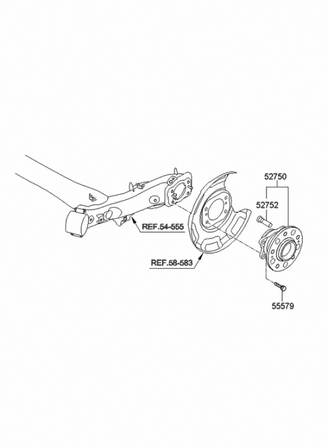 2014 Hyundai Elantra Rear Axle Diagram