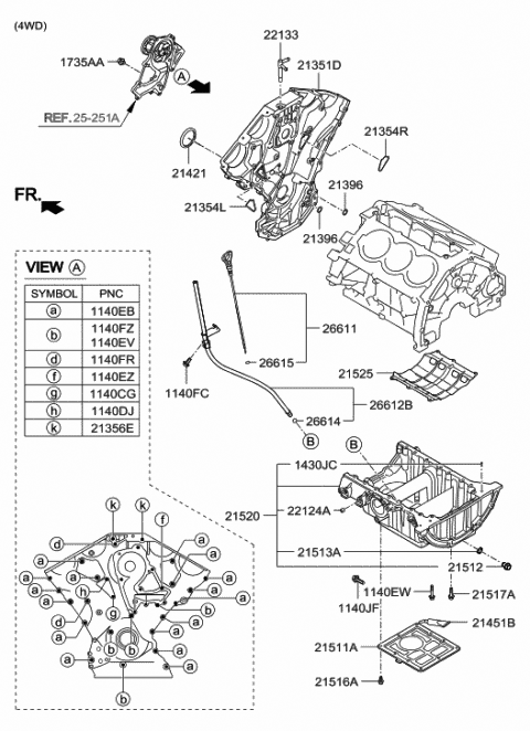 2009 Hyundai Santa Fe Trim Assembly-Luggage Side LH Diagram for 85730-0W020-J9