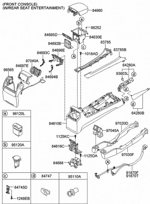2013 Hyundai Equus Wiring Assembly-ALTERNATOR Extension Diagram for 91871-3N020