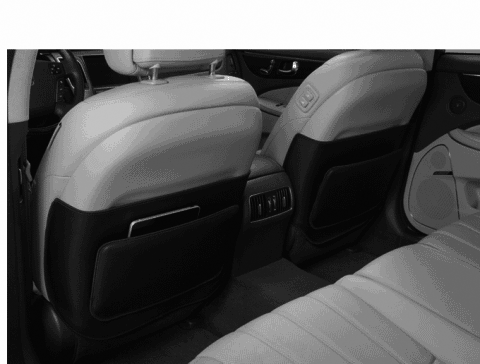 Genuine Hyundai Accessories 3N011-ADU02 Black Passenger Side Seat Back Protector for Hyundai Equus 