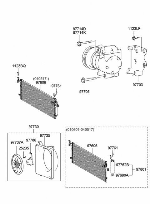 Genuine Hyundai 97703-38070 Compressor Mounting Bracket Genuine Hyundai 97703-38070 Compressor Mounting Bracket