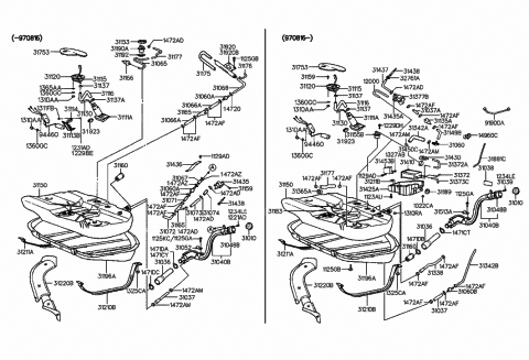 1998 Hyundai Elantra Screw-Machine Diagram for 12291-05143
