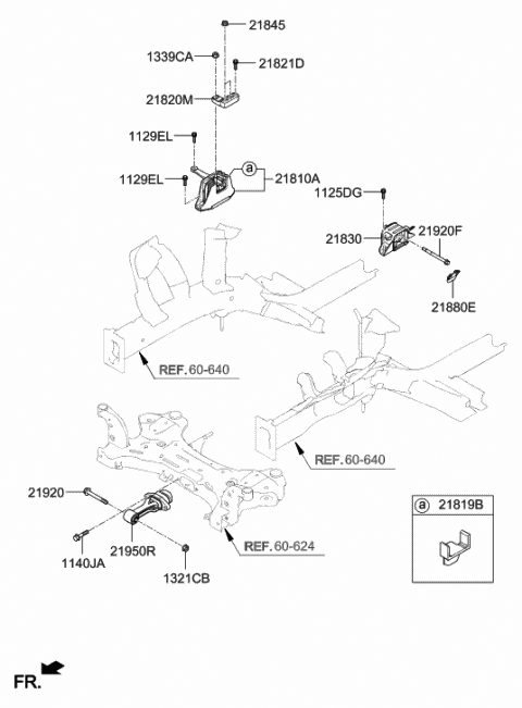 Genuine Hyundai 45221-38700 Transaxle Mounting Bracket Assembly Upper Genuine Hyundai 45221-38700 Transaxle Mounting Bracket Assembly Upper