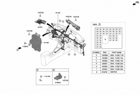 Main Wiring - 2020 Hyundai Veloster N