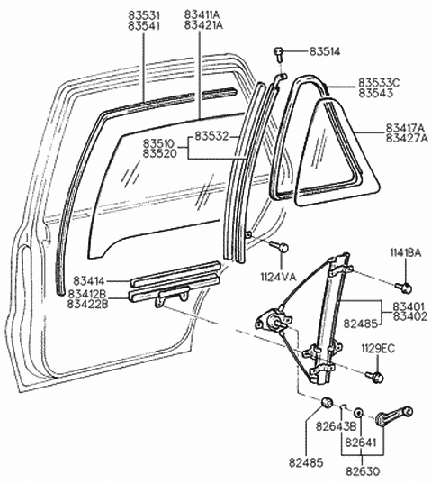 BACK ASSY-FR SEAT,RH Diagram for 88302-D3735-RSK