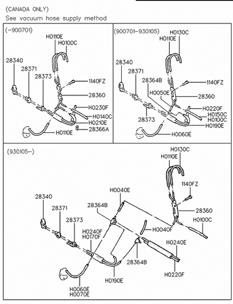 Genuine Hyundai 97385-33030 Vacuum Tank and Bracket Assembly Genuine Hyundai 97385-33030 Vacuum Tank and Bracket Assembly