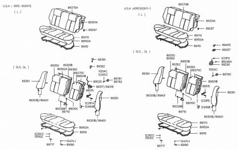 Right Genuine Hyundai 89470-24010-FAE Seat Back Cover Right Genuine Hyundai 89470-24010-FAE Seat Back Cover