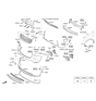 Diagram for Hyundai Fog Light - 92202-B8610