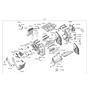 Diagram for Hyundai Azera Heater Core - 97138-3K000