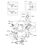 Diagram for Hyundai Armrest - 84660-3K510-V2