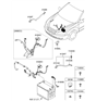 Diagram for Hyundai Battery Cable - 91850-3K410