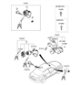 Diagram for Hyundai Door Lock Cylinder - 81971-3KA00