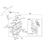Diagram for Hyundai Power Window Switch - 93570-3K600